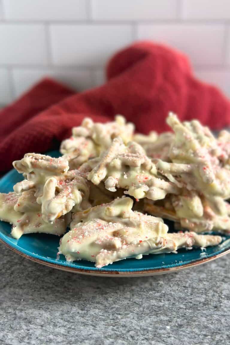 White Chocolate Haystacks With Pretzels
